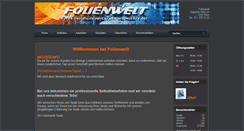 Desktop Screenshot of folienwelt.at